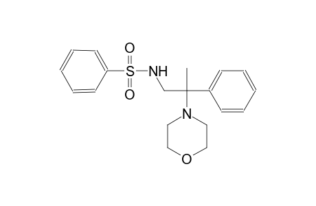 N-[2-(4-morpholinyl)-2-phenylpropyl]benzenesulfonamide