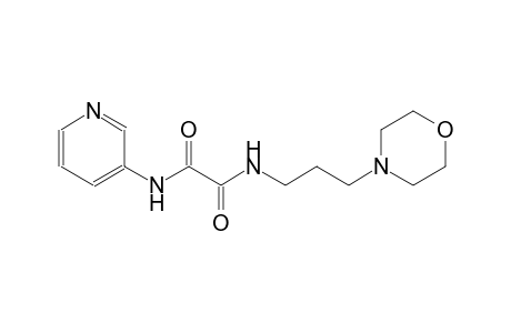 ethanediamide, N~1~-[3-(4-morpholinyl)propyl]-N~2~-(3-pyridinyl)-