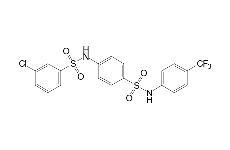 3'-chloro-N-(alpha,alpha,alpha-trifluoro-p-tolyl)-4,N'-bi[benzenesulfonamide]