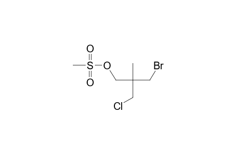 2-(Bromomethyl)-2-(chloromethyl)-1-(methylsulfonyloxy)propane