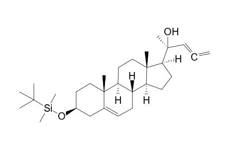 (2S)-2-[(3S,8S,9S,10R,13S,14S,17S)-3-[tert-butyl(dimethyl)silyl]oxy-10,13-dimethyl-2,3,4,7,8,9,11,12,14,15,16,17-dodecahydro-1H-cyclopenta[a]phenanthren-17-yl]-2-penta-3,4-dienol