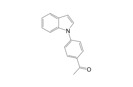 1-[4-(1H-Indol-1-yl)phenyl]acetophenone