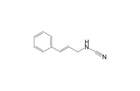 (2E)-3-phenyl-2-propenylcyanamide