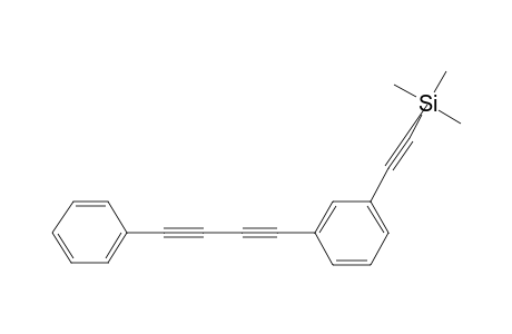 Benzene, 1-(4-phenyl-1,3-butadiynyl)-3-[2-(trimethylsilyl)ethynyl]-