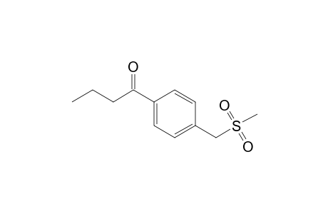 Methyl p-(1-oxobutyl)benzyl sulfone