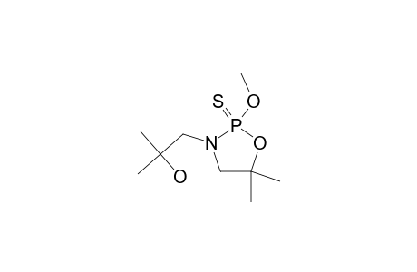 5,5-DIMETHYL-3-(2-METHYL-2-HYDROXYPROPYL)-2-METHOXY-2-THIO-1,3,2-OXAZAPHOSPHOLIDINE