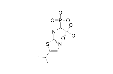 (5-ISOPROPYLTHIAZOL-2-YL)-AMINOMETHYLENEBISPHOSPHONIC-ACID