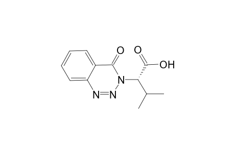 (2S)-2-(4-keto-1,2,3-benzotriazin-3-yl)-3-methyl-butyric acid