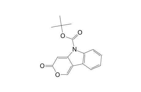 Pyrano[4,3-b]indole-5(3H)-carboxylic acid, 3-oxo-, 1,1-dimethylethyl ester