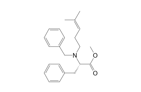 (2S)-2-[4-methylpent-3-enyl-(phenylmethyl)amino]-3-phenylpropanoic acid methyl ester