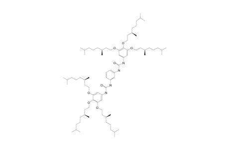 1,3-BIS-[3,4,5-TRI-((S)-3,7-DIMETHYLOCTYLOXY)-PHENYLUREIDO]-BENZENE