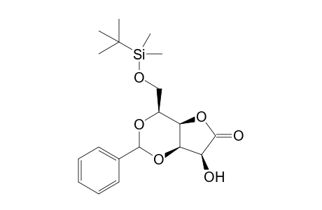 3,5-O-Benzylidene-6-O-(t-butyldimethylsilyl)-L-gulono-1,4-lactone