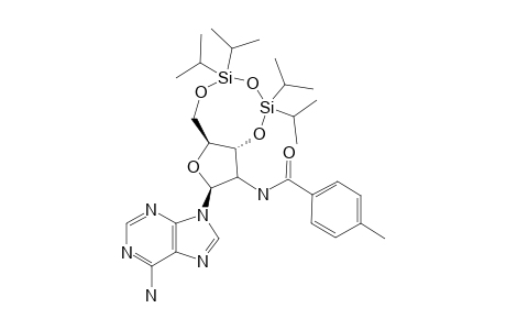 2'-DEOXY-2'-(4-METHYLBENZAMIDO)-3',5'-O-(1,1,3,3-TETRAISOPROPYLDISILOXANE-1,3-DIYL)-ADENOSINE