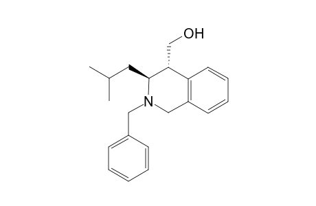 (3S,4R)-2-Benzyl-4-hydroxymethyl-3-isobutyl-1,2,3,4-tetrahydroisoquinoline