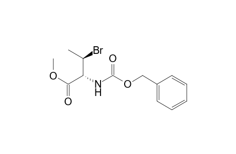 (2R,3R)-2-(benzyloxycarbonylamino)-3-bromo-butyric acid methyl ester