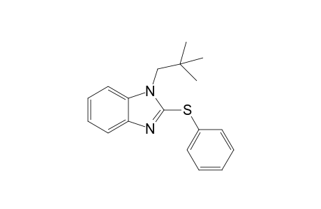 1-(2,2-Dimethylpropyl)-2-phenylthio-1H-benzimidazole