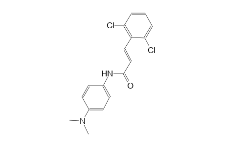 (2E)-3-(2,6-dichlorophenyl)-N-[4-(dimethylamino)phenyl]-2-propenamide