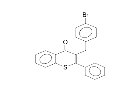 3-(4-BROMOBENZYL)-1-THIOFLAVANONE