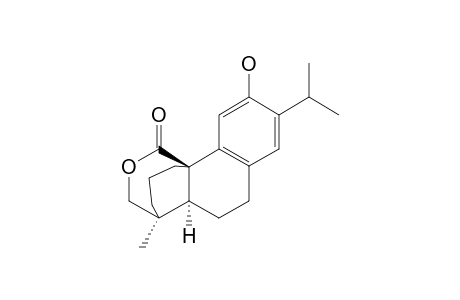 (-)-(4-S,5-S,10-R)-12,18-DIHYDROXYABIETA-8,10,12-TRIEN-20-OIC_ACID_18,20-LACTONE