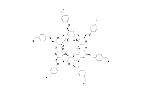 HEXAKIS-[2,3-DI-O-METHYL-6-O-(4-HYDROXYMETHYLPHENYL)]-ALPHA-CYCLODEXTRIN;2A,2B,2C,2D,2F,3A,3B,3D,3E,3F-DODECA-O-METHYL-6A,6B,6C,6D,