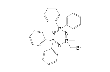2-(bromomethyl)-2-methyl-4,4,6,6-tetra(phenyl)-1,3,5-triaza-2$l^{5},4$l^{5},6$l^{5}-triphosphacyclohexa-1,3,5-triene