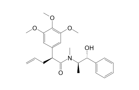 (+)-[2S,1'S,2'S]-N-(2'-Hydroxy-1'-methyl-2'-phenylethyl)-2-(3,4,5-trimethoxyphenyl)-N-methyl-4-pentenamide