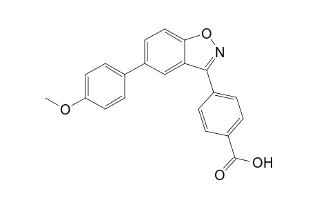 4-[5-(4-Methoxyphenyl)benzo[d]isoxazol-3-yl]benzoic acid