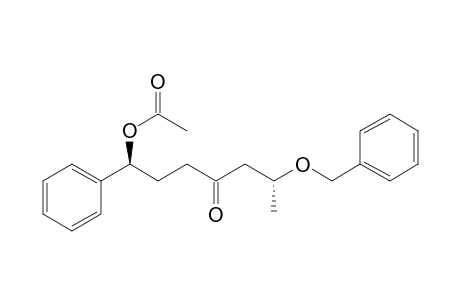 (1S,6R)-1-acetoxy-6-(benzyloxy)-1-phenylheptan-4-one