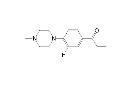 1-[3-Fluoro-4-(4-methyl-1-piperazinyl)phenyl]-1-propanone