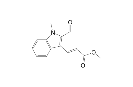 (E)-3-(2-formyl-1-methyl-3-indolyl)-2-propenoic acid methyl ester