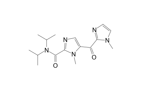 1H-Imidazole-2-carboxamide, 1-methyl-N,N-bis(1-methylethyl)-5-[(1-methyl-1H-imidazol-2-yl)carbonyl]-