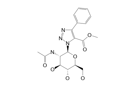 1-(2-ACETAMIDO-2-DEOXY-BETA-D-GLUCOPYRANOSYL)-5-METHOXYCARBONYL-4-PHENYL-1H-1,2,3-TRIAZOLE