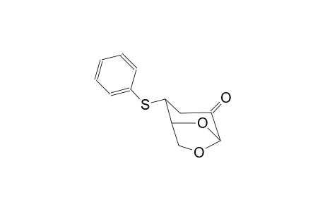 (1R,2R,5R)-2-(phenylthio)-6,8-dioxabicyclo[3.2.1]octan-4-one
