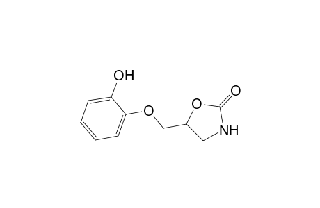 5-[(2-Hydroxyphenoxy)methyl]-1,3-oxazolidin-2-one