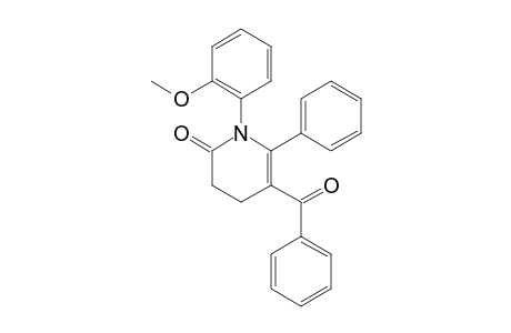 5-Benzoyl-1-(2-methoxyphenyl)-6-phenyl-3,4-dihydropyridin-2(1H)-one