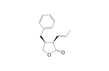 (2R,3S)-3-Benzyl-2-[(E)-1-propenyl]-.gamma.-butyrolactone