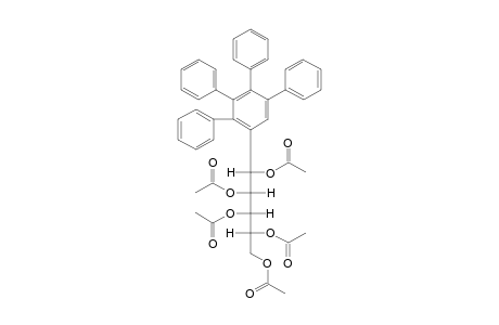 1-C-(2',3',4',5'-Tetraphenylphenyl)-D-galacto-penta-O-O-acetylpentitol