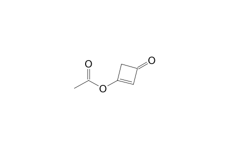 (3-oxidanylidenecyclobuten-1-yl) ethanoate