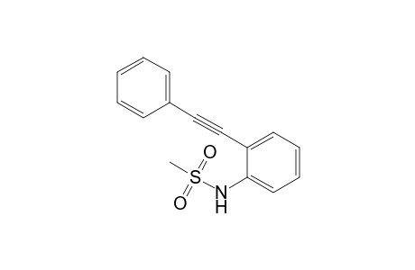 N-[2-(2-phenylethynyl)phenyl]methanesulfonamide