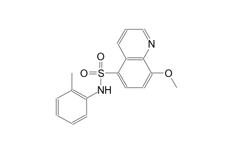 5-quinolinesulfonamide, 8-methoxy-N-(2-methylphenyl)-