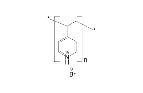 Poly(4-vinylpyridinium bromide)