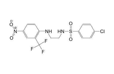 benzenesulfonamide, 4-chloro-N-[2-[[4-nitro-2-(trifluoromethyl)phenyl]amino]ethyl]-
