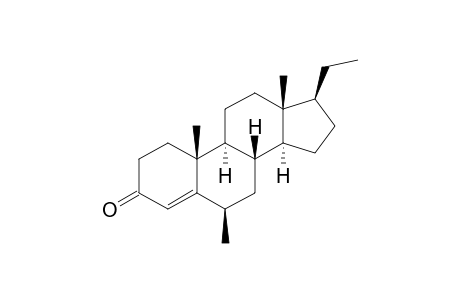 6.beta.-Methylpregn-4-en-3-one