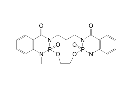 5,12-dimethyl-5,8,9,12,20,21-hexahydro-17H-benzo[4,5][1,3,2]diazaphosphinino[2,1-b]benzo[4,5][1,3,2]diazaphosphinino[1,2-g][1,9]dioxa[3,7]diaza[2,8]diphosphacycloundecine-17,23(19H)-dione 6,11-dioxide