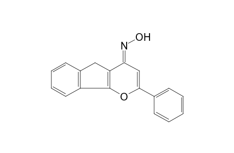 2-PHENYLINDENO[3,2-b]PYRAN-4(5H)-ONE, OXIME