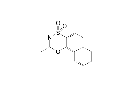 Naphth[2,1-e]-1,4,3-oxathiazine, 2-methyl-, 4,4-dioxide