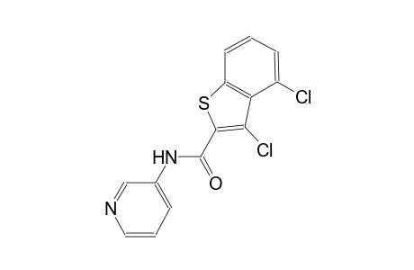 3,4-dichloro-N-(3-pyridinyl)-1-benzothiophene-2-carboxamide