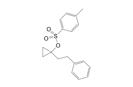 1-Phenethylcyclopropyl 4-methylbenzenesulfonate