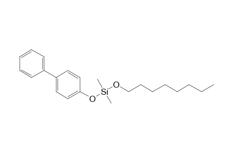 Silane, dimethyl(4-phenylphenoxy)octyloxy-