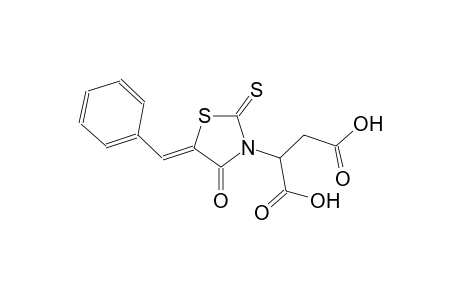 butanedioic acid, 2-[(5Z)-4-oxo-5-(phenylmethylene)-2-thioxothiazolidinyl]-